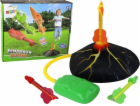 LeanToys Hra Volcano Rocket Launcher s dinosaury pro domá...