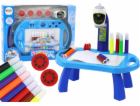 LeanToys Projektor pro kreslicí stůl modrý