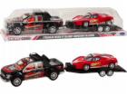 LeanToys Auto Pickup s odtahovkou Návěs Sportovní vůz Ter...