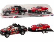 LeanToys Auto Pickup s odtahovkou Návěs Sportovní vůz Terénní sada