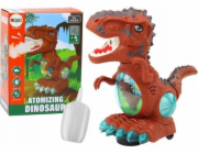 LeanToys Tančící dinosaurus Senzor překážek Světla Zvuky Hnědá