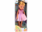 LeanToys Baletka Růžové šaty pro balerínu 33 cm