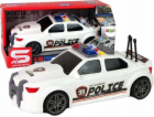 LeanToys Sportovní auto Policejní 1:16 Bílý zvuk