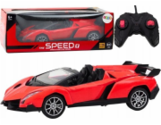 LeanToys Auto Dálkově ovládané sportovní auto RC 1:16 červené