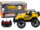 LeanToys Dálkově ovládané terénní auto RC 1:18 žluté