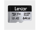Karta paměti Lexar High-Performance Silver Plus microSDXC...