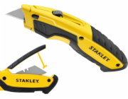 Stanley Univerzální skládací nůž N? + 3bodový posuvný horní díl, gumový, 10-499
