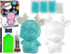 LeanToys Kreativní sada DIY Sobí diamantové krystaly modrá