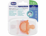 Chicco PhysioForma Luxe silikonový dudlík 6-16m oranžový 2 ks.