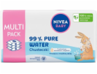 Nivea Vlhčené ubrousky 99% čistá voda 3x57 ks.