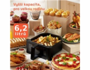 Cosori P653 PREMIUM II Plus Chef edition 6,2l horkovzdušná fritéza, černá
