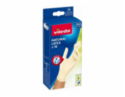Přírodní latexové rukavice Vileda, M/L, balení. 10 ks
