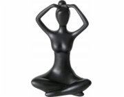 Boltze Dekorativní figurka Yoga, žena, 10 cm
