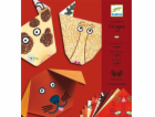 Sada na výrobu papírových figurek Djeco origami zvířat