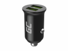 Green Cell Nabíječka do auta 36W GC PowerRide Nano36 s ry...