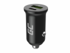 Green Cell GC PowerRide Nano38 38W 6A 1x USB-C 1x USB-A n...