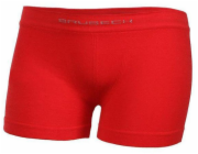 Brubeck Chlapecké boxerky Comfort Cotton Junior, červené, velikost 104/110 (BX10530)