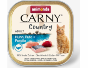 ANIMONDA Carny Country Chicken, Krůta + Pstruh - mokré krmivo pro kočky - 100 g