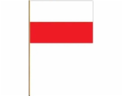 Kukuryku Sada 20 kusů polské vlajky