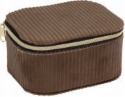 Home Styling Collection Šperkovnice z manšestrové kolekce pro domácí styling, 11,5 x 9,5 x 6 cm