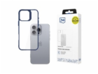 3mk ochranný kryt Satin Armor Case+ Blue pro Apple iPhone...