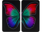 Wenko Skleněné ochranné desky BUTTERFLY BY NIGHT - 2 kusy...