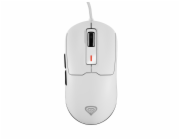 Genesis herní myš KRYPTON 660/Herní/Optická/12 000 DPI/Drátové USB-A/Bílá