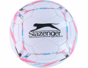 Slazenger Slazenger - Fotbalový míč velikost 5 (bílý/růžový)