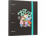Eurocom BT21 - pořadač A4 z kolekce Street Mood (4 kroužky, gumička)