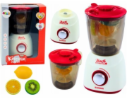 LeanToys mixér pro děti rotující světla zvukové ovoce 3 ks