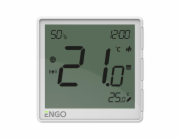 Engo  pod omítku, online regulátor teploty ZigBee 230V, bílý EONE230W