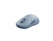 Xiaomi Wireless Mouse 3/Kancelářská/Optická/1 200 DPI/USB+BT/Modrá