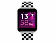 CANYON smart hodinky Joyce KW-43 WHITE, 1,54" IPS, 512MB paměť, IP67, 25 sport.režimů, 3 hry, MUSIC 