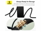Baseus datový magnetický kabel Tungsten Gold USB-C/USB-C ...