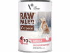 VETEXPERT Raw Paleo Adult Mono Vepřové maso - vlhké krmiv...