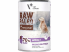 VETEXPERT Raw Paleo Adult Mono Duck - mokré krmivo pro ps...