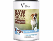 VETEXPERT Raw Paleo Puppy Mono Cod - mokré krmivo pro štěňata - 400 g