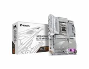 GIGABYTE MB Sc AM5 X870 A ELITE WF7 ICE, AMD X870, 4xDDR5, 2xHDMI, 2xUSB4, WiFi