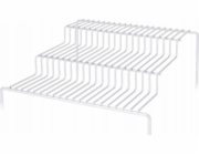 Storage Solutions Police na kuchyňskou linku , kovová, 3 úrovně, 26 x 25 x 11,5 cm