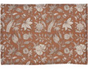 Home Styling Collection Bavlněné prostírání s květinovým vzorem pro domácnost, 45 x 30 cm