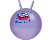 Eddy Toys skákací míč s rohy 45 cm - fialový