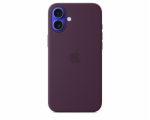 iPhone 16 Plus Silicone Case with MS - Plum