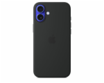 iPhone 16 Plus Silicone Case with MS - Black