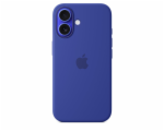 iPhone 16 Silicone Case with MS - Ultramarine