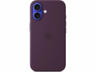 iPhone 16 Silicone Case with MS - Plum