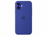 iPhone 16 Plus Silicone Case with MS - Ultramarine