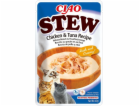INABA Ciao Stew Chicken & Tuna - pamlsek pro kočky - 40g