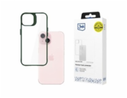 3mk ochranný kryt Satin Armor Case+ Green pro Apple iPhone 15
