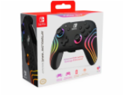 PDP Afterglow Wave Wireless Controller, bezdrátový herní ovladač pro Nintendo Switch, černý