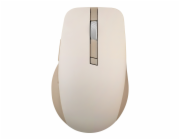 ASUS SmartO Mouse MD200 Silent Plus/Kancelářská/Optická/Pro praváky/4 200 DPI/USB+BT/Béžová